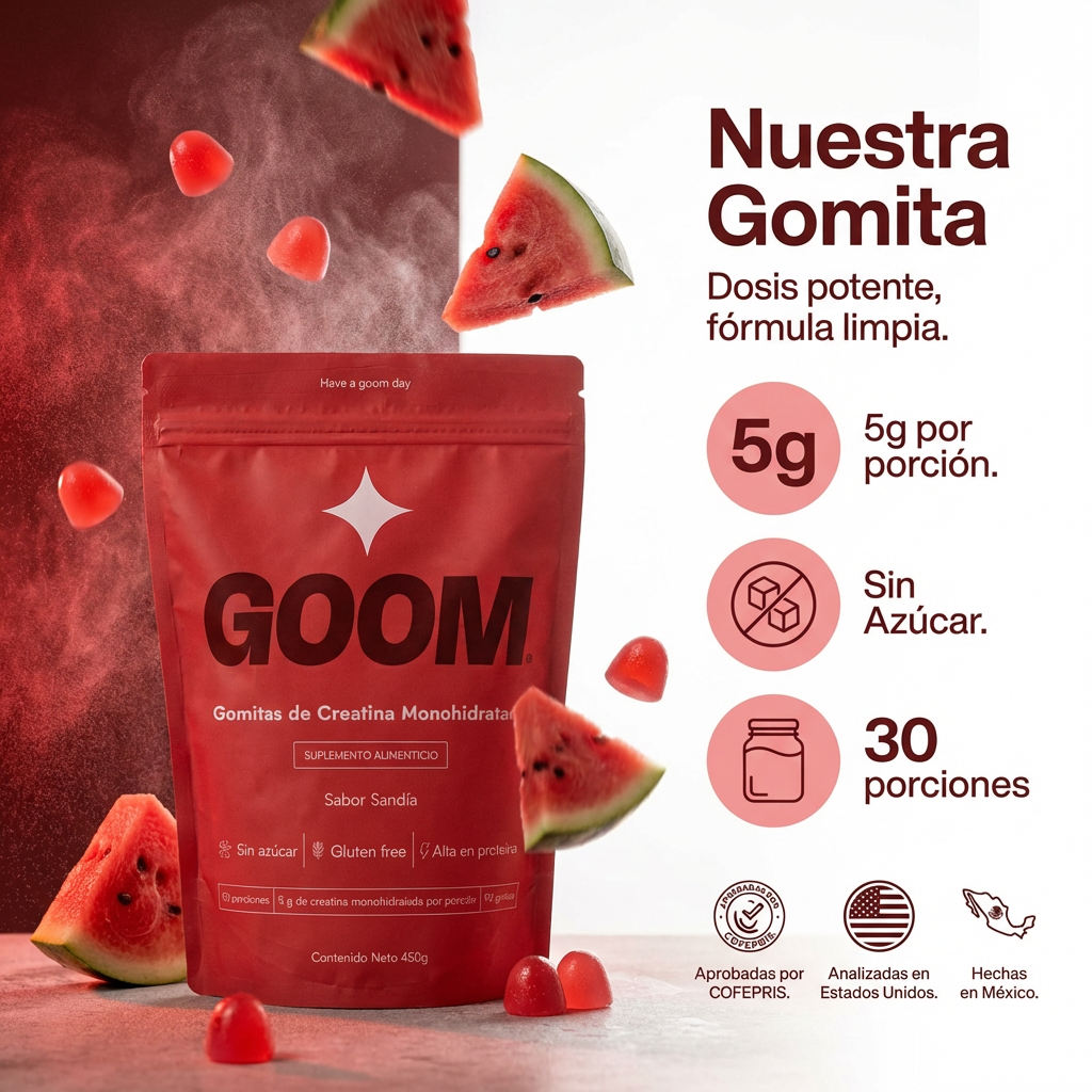 Gomitas de Creatina Monohidratada